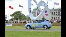 Nissan Leaf, record in retromarcia a Goodwood 2012
