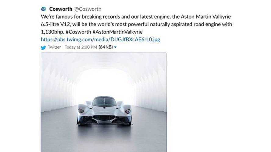 Aston Martin Valkyrie puissance