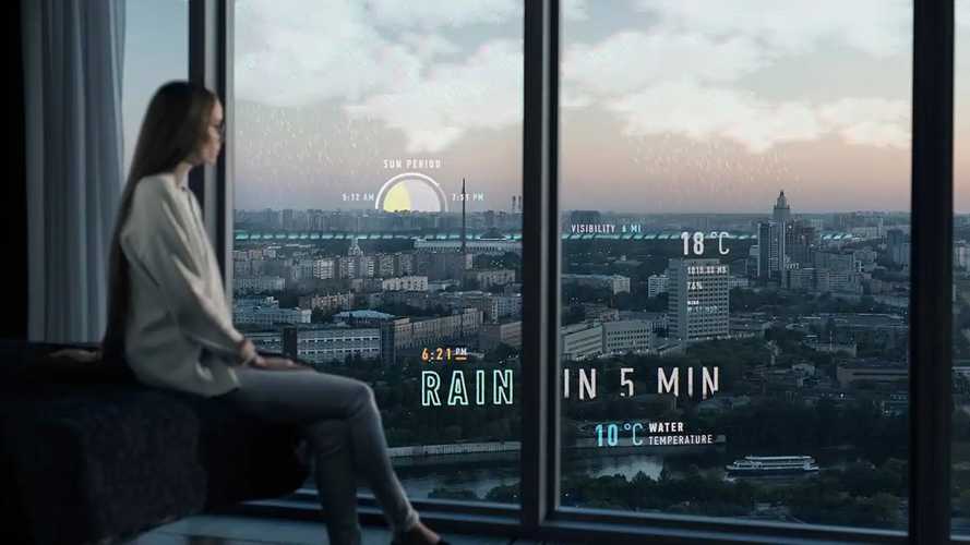 Porsche Augmented Reality Windshield