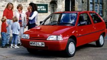 Citroen AX, le foto storiche