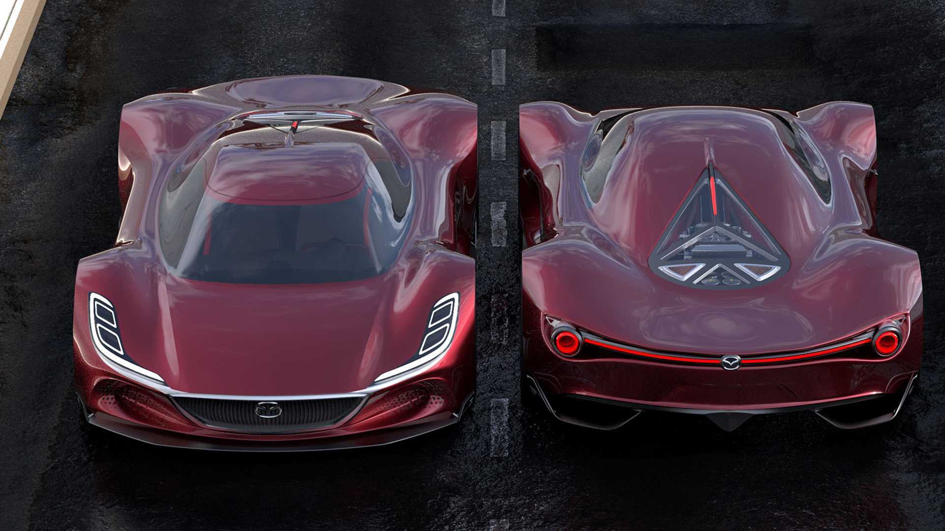 Designer Imagines Mazda RX-10 Vision Longtail Supercar For Le Mans