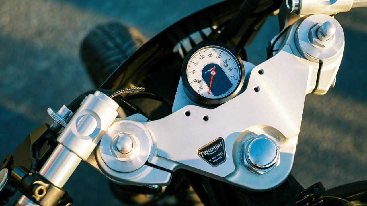 AMP Motorcycles Custom Triumph Thruxton Street Tracker