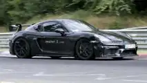 Porsche Cayman GT4 RS Casus Fotoğraflar