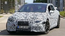 Mercedes-Benz EQS Spy Shots Front Three Quarters