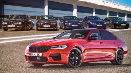 DIAPORAMA - BMW M5, 35 ans de légende de 1985 à aujourd'hui