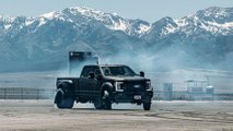 Ken Block Drifts Ford F-450