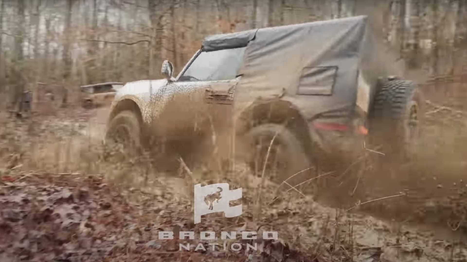 Watch 2021 Ford Bronco Get Down And Dirty In This Mud Testing Video