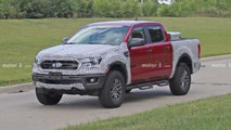 Ford Ranger Tremor Spy Photos Face