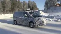Volkswagen Transporter T7 im Erlkönigvideo