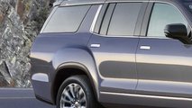 GMC Hummer three-row SUV rendering