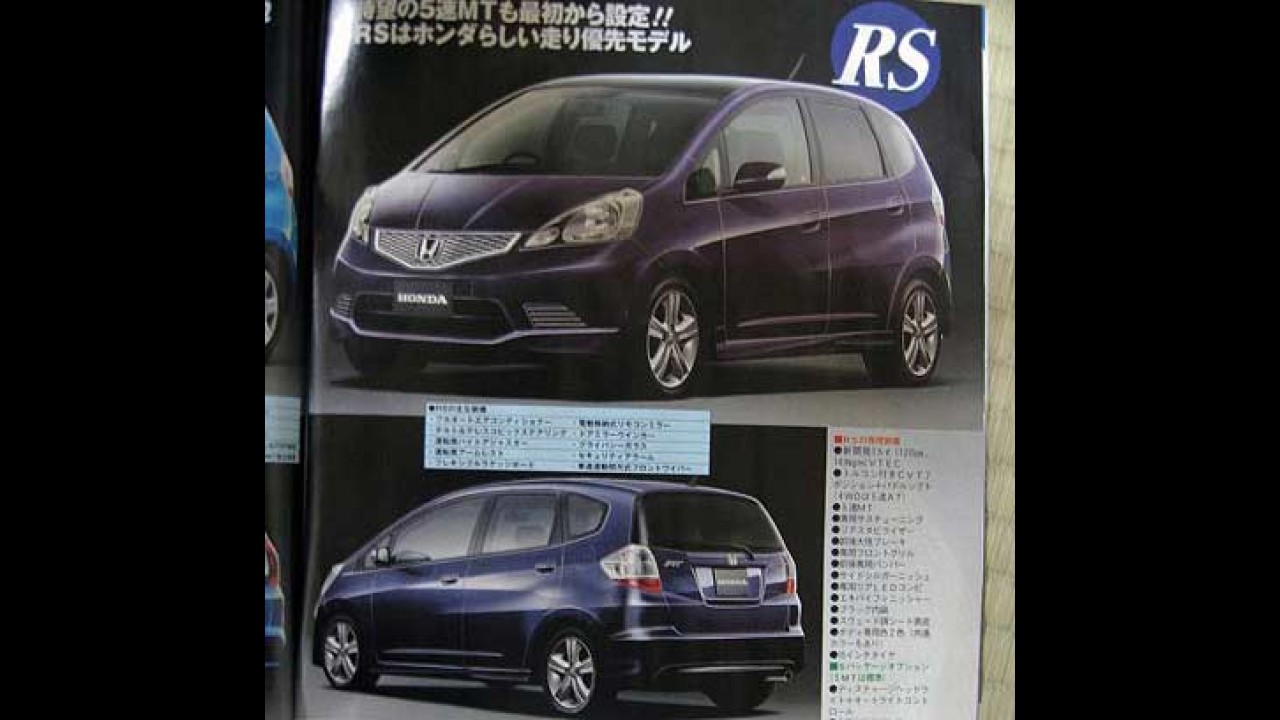 Veja como pode ser o Novo Honda FIT 2009