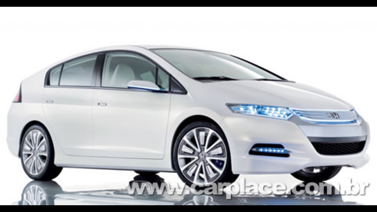 Honda divulga imagem da versão de produção do híbrido Insight 2009