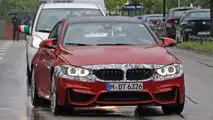BMW M4 facelift spy photo