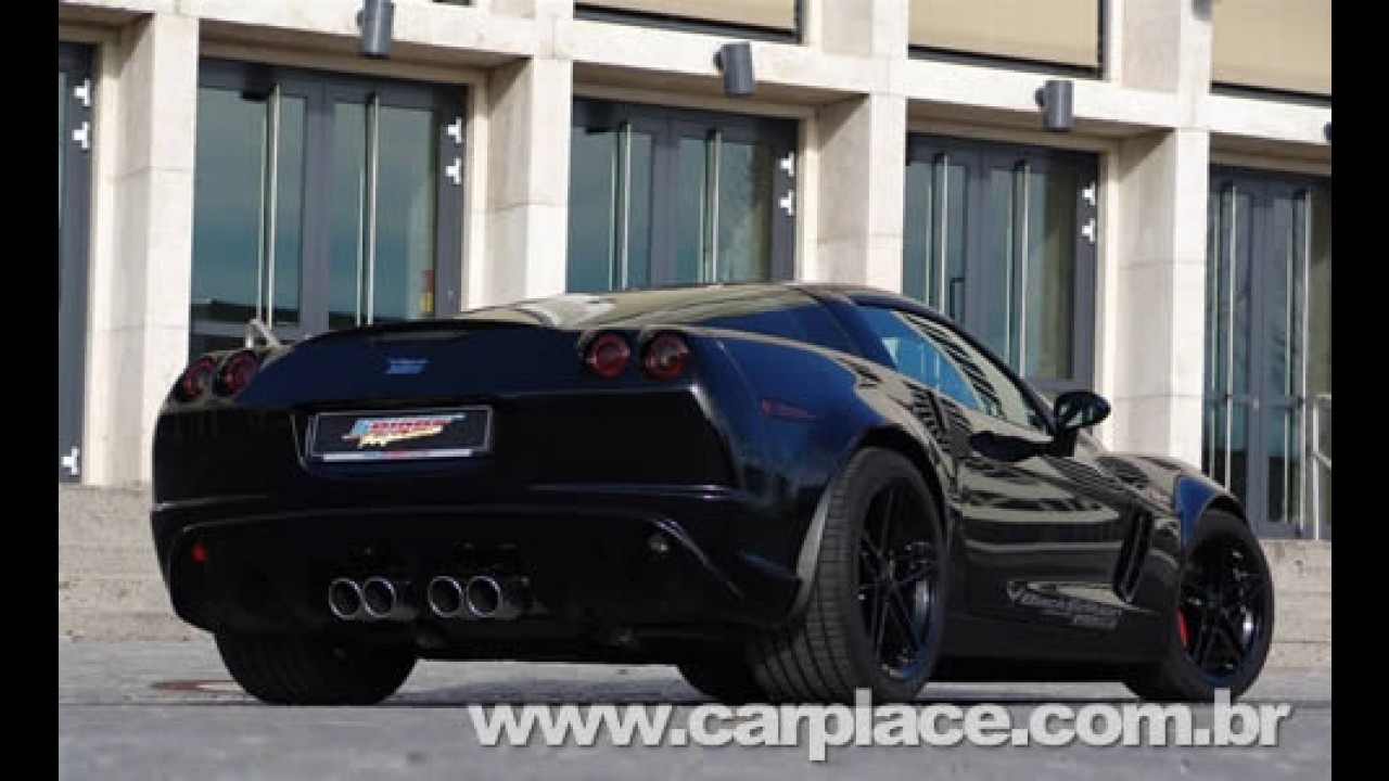 Preparadora esportiva mostra versão Black Edition do Chevrolet Corvette Z06
