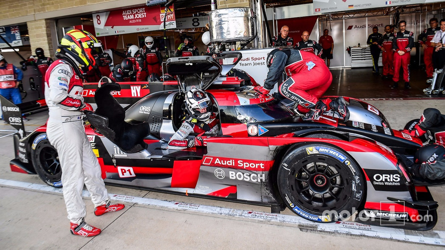 #7 Audi Sport Team Joest Audi R18: Marcel Fässler, Andre Lotterer, Benoit Tréluyer