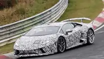 2018 Lamborghini Huracan Superleggera spy photo