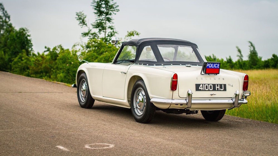 1962 Triumph TR4 Police Car