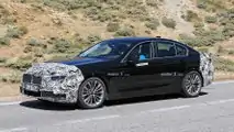 BMW Serie 5 plug in, le foto spia del restyling