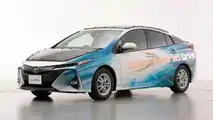 Toyota Prius PHV solar demo car