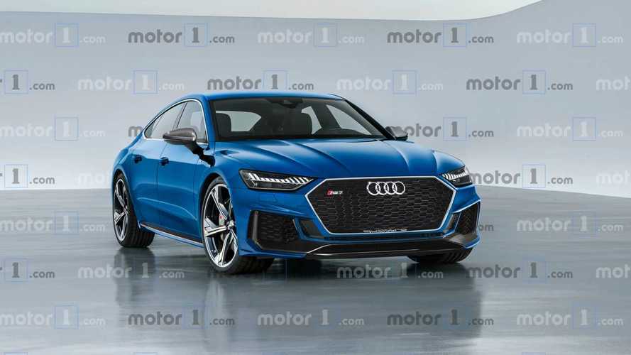 Rendering: So könnte der neue Audi RS 7 Sportback (2019) aussehen