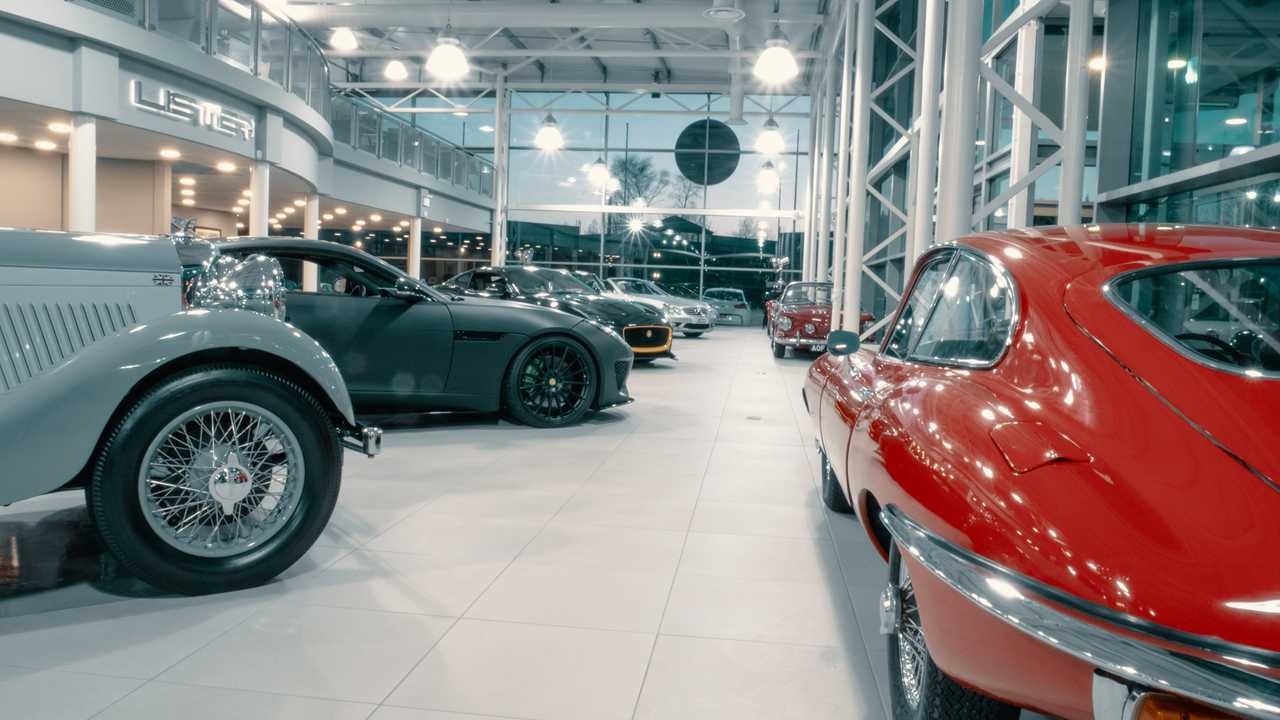 Lister Classics showroom