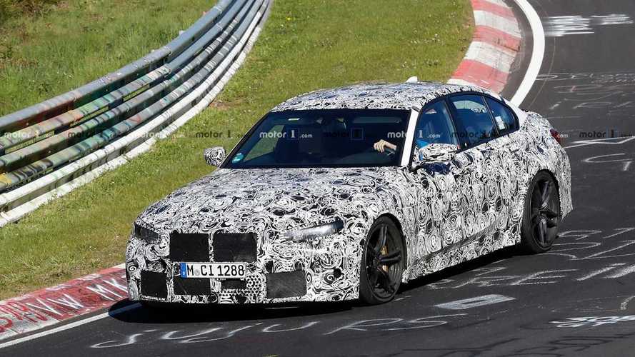 Yeni 2019 BMW M3, Nürburgring pistinde görüntülenmiş