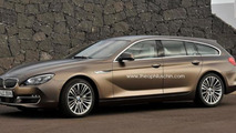 BMW 6-Series Gran Touring artists rendering