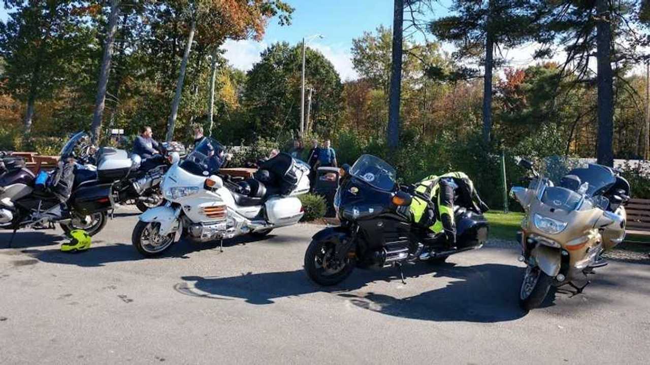 Big Bikes Parked