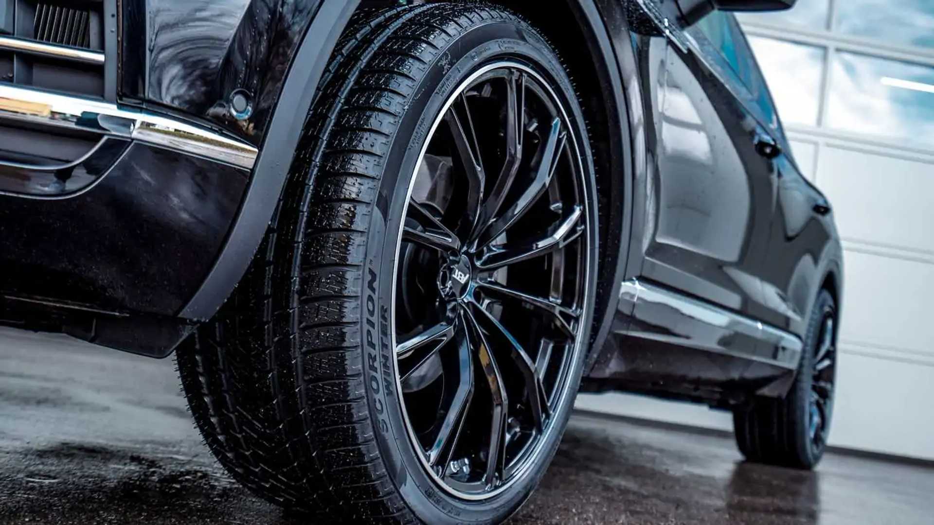 New Vw Touareg By Abt Ups And Wheel Size