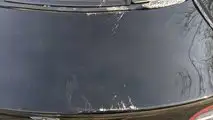 Another Tesla Spontaneously Shattered Its Glass: Check The Sentry Mode Video