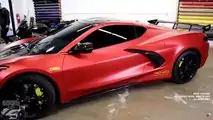 2020 Chevy Corvette C8 gets custom body wrap