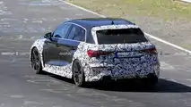 Nuova Audi RS3, le foto spia con meno camuffature