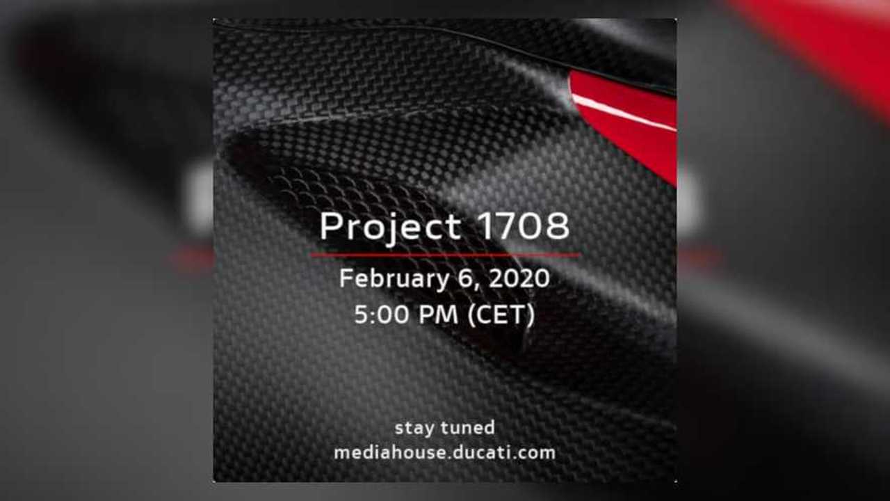 Ducati Superleggera Unveiling Announcement