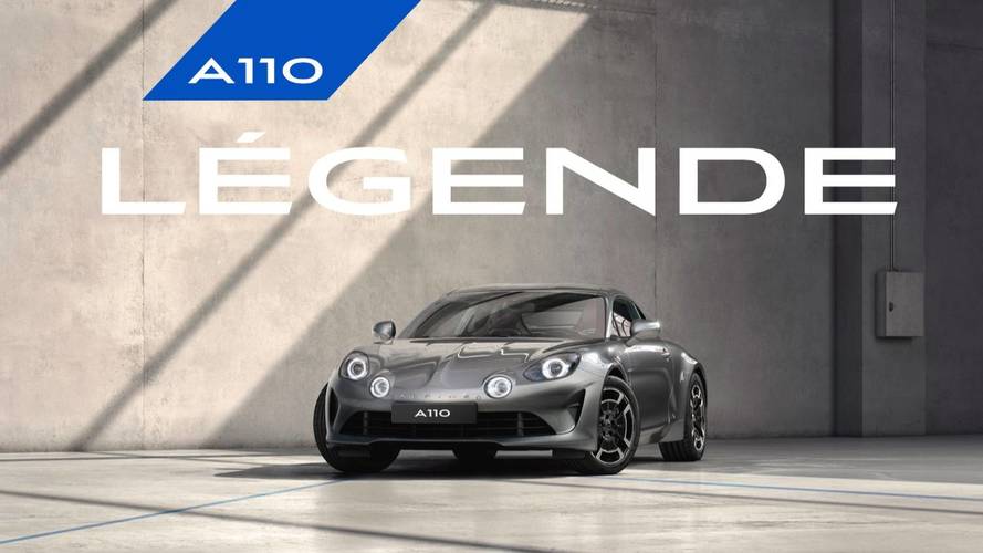 Alpine A110, Finitions, Pure, Légende