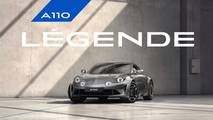 Alpine A110, Finitions, Pure, Légende