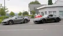 Nuova Porsche 911 - Foto Spia Interni