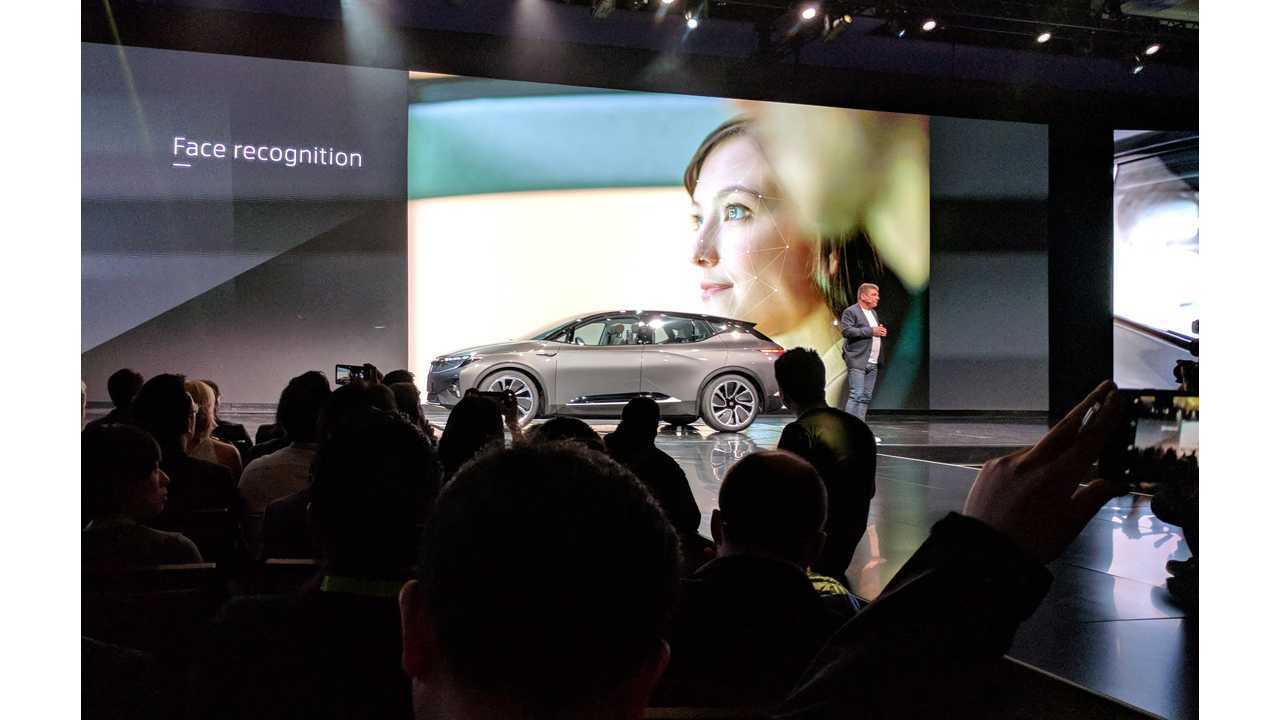 BYTON co-founder Carsten Breitfeld explains the facial recognition system