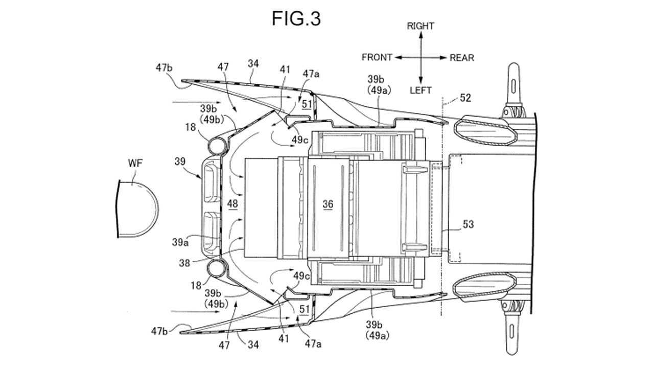 Honda Fuel Cell Motorcycle Patent