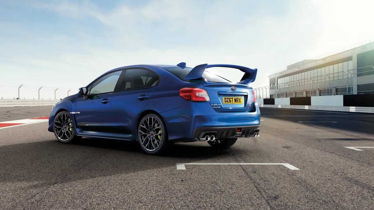 The next-generation Subaru WRX STI will lose its 2.5-liter turbocharged boxer four-cylinder engine in favor of a more efficient powertrain, which will likely force a switch to a plug-in hybrid setup.