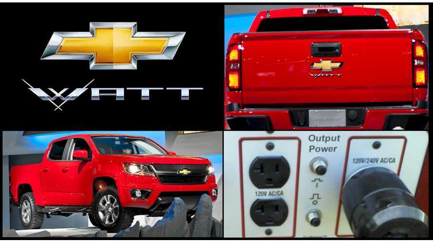 Chevy Watt The Dreamy Volt Ed Plug In Hybrid Pickup Truck