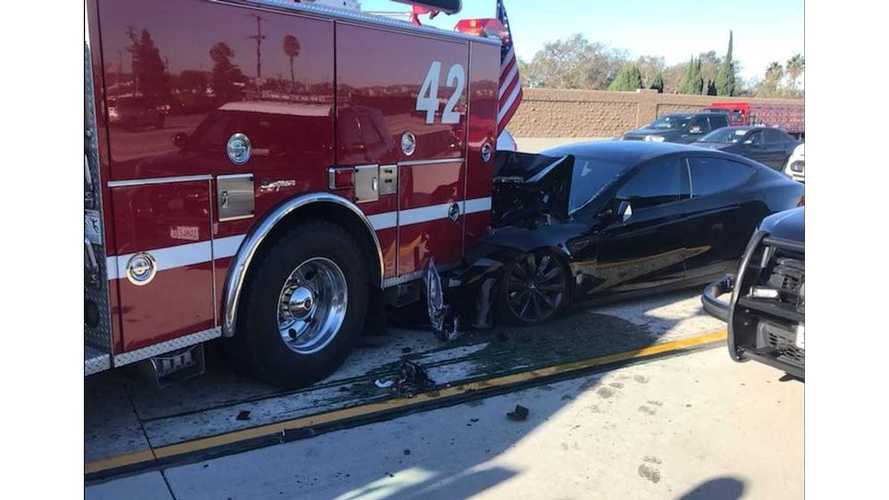 Watch Tesla Model 3 On Autopilot Crash Into Overturned Semi Truck On ...