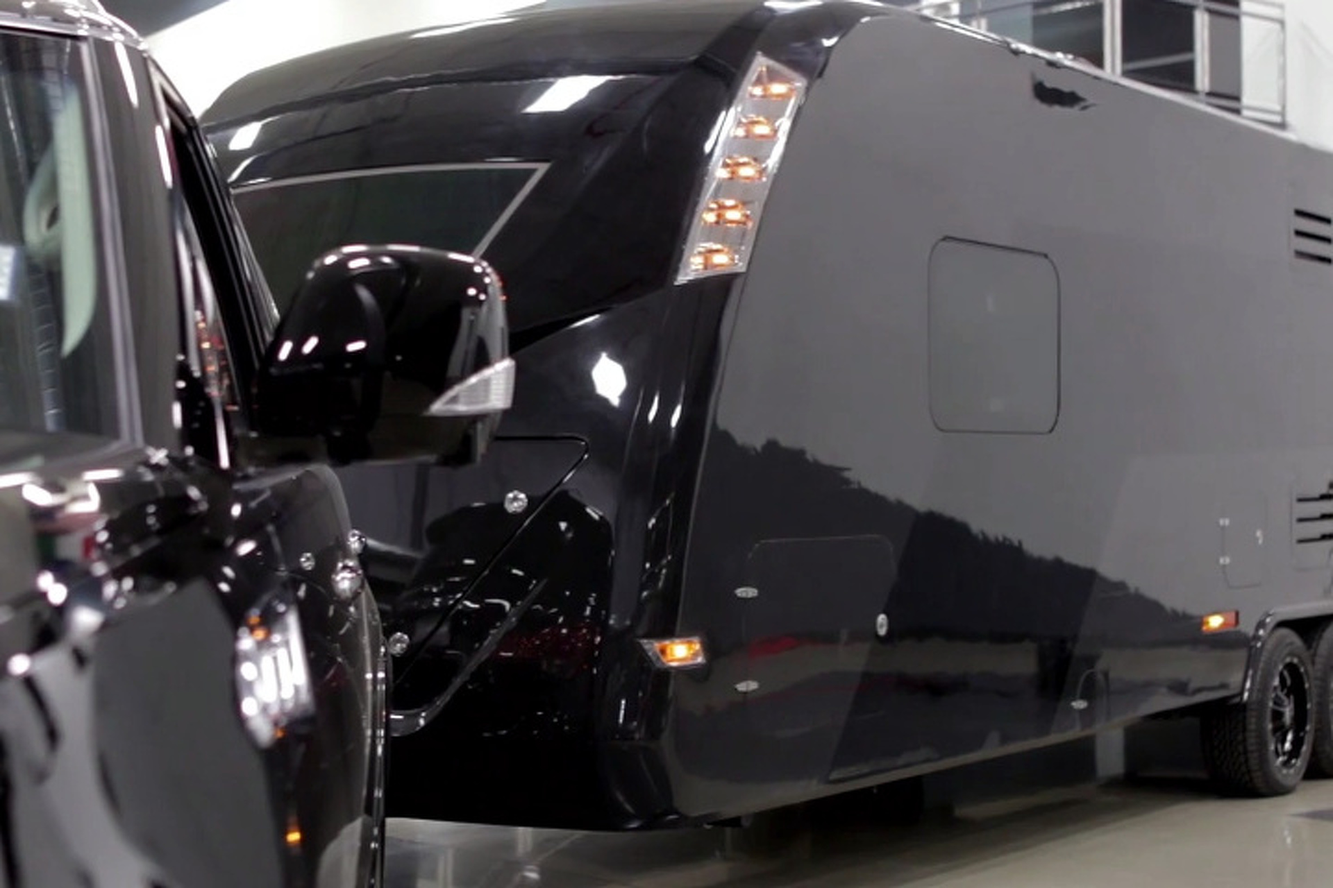 First Ever Carbon Fiber Luxury Camper Trailer Costs Nearly 1M [w/video]