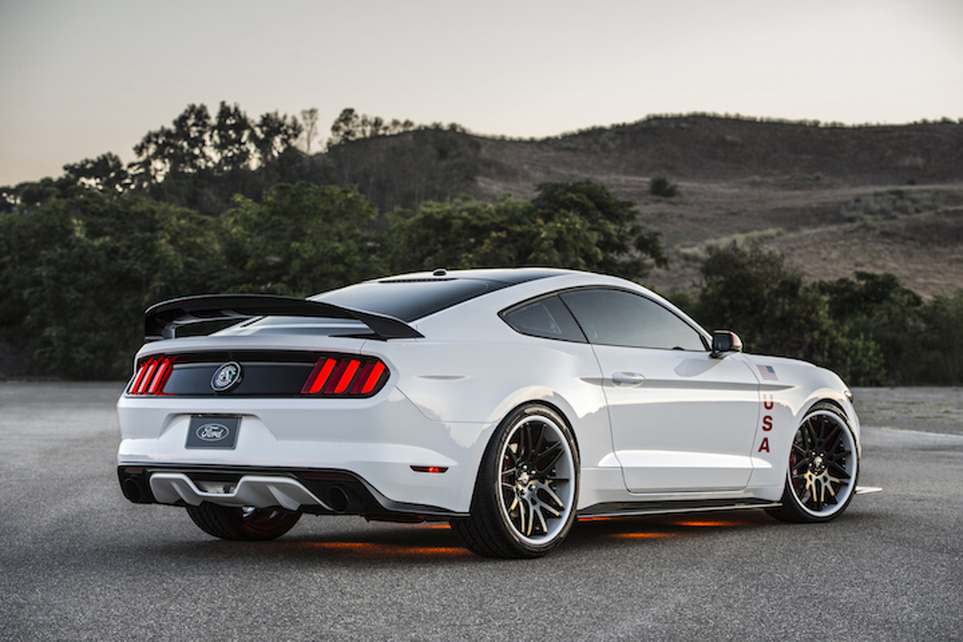 Try Not to Mess Your Spacesuit Over the Ford Mustang Apollo Edition