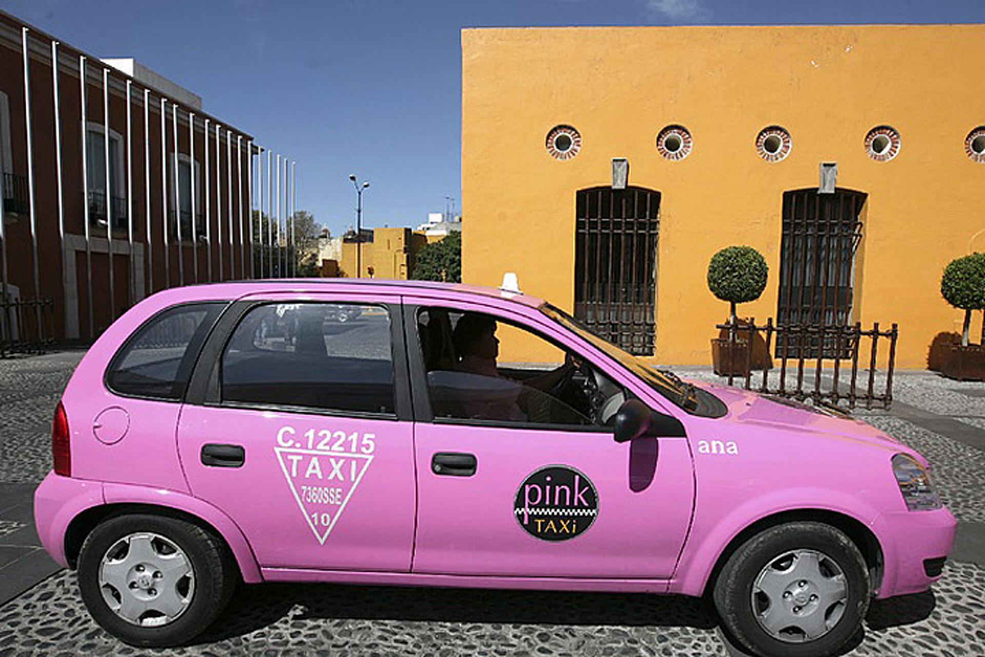 Only Women Can Drive and Ride in this Taxi