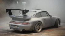 Porsche 993 Turbo fire