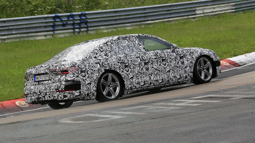 2018 Audi A8 spy photo