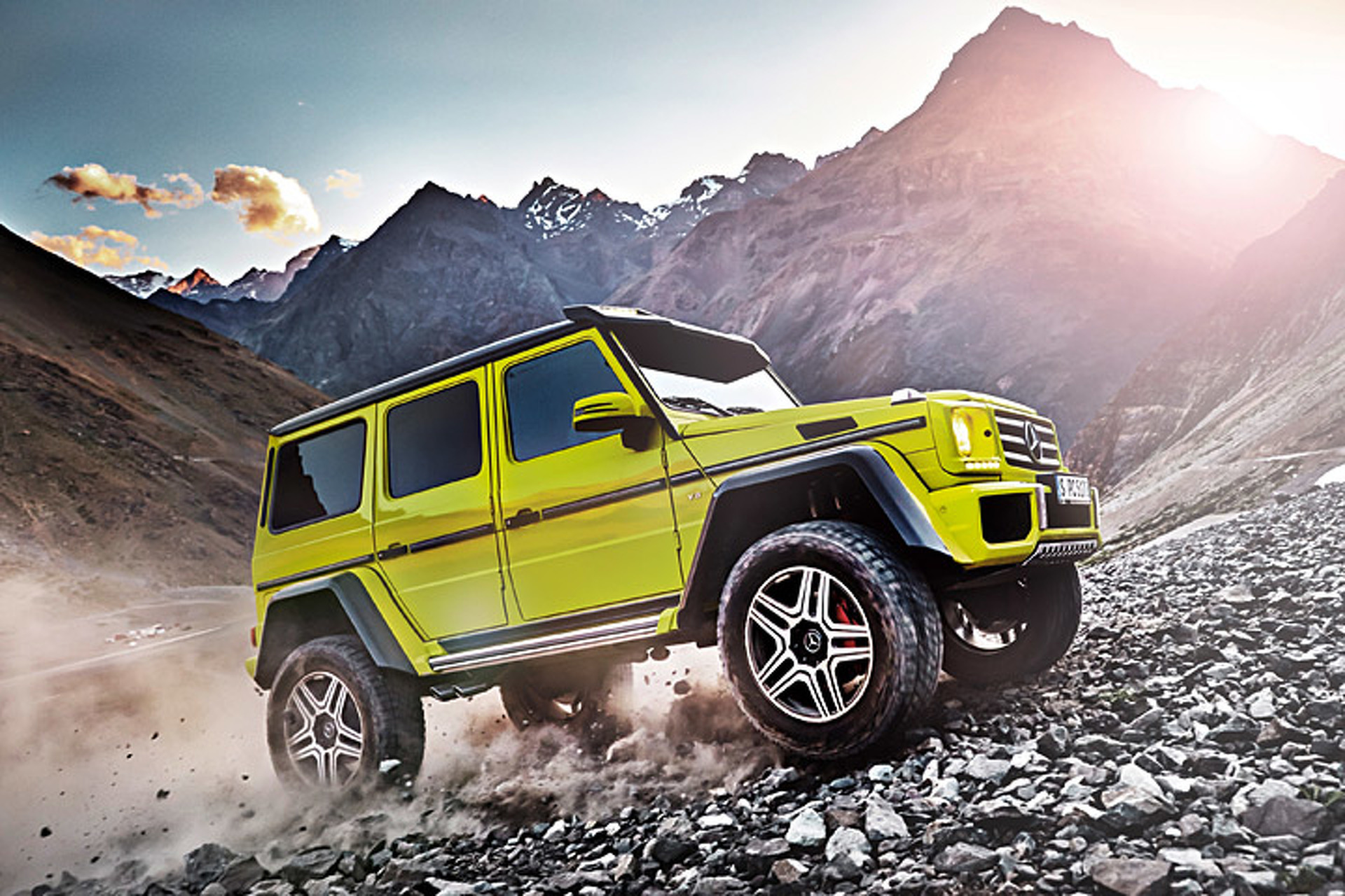 Mercedes is Bringing the Epic G550 4x4² to the U.S. in 2017