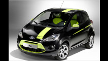 Drei stylische Ford Ka
