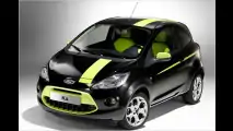 Drei stylische Ford Ka
