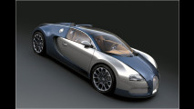 Blauer Bugatti